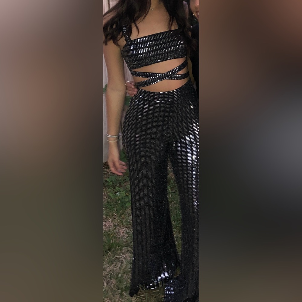 Two Piece Sequin Set